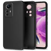 Pokrowiec silikonowy Tech-protect Icon czarny do Xiaomi Redmi Note 12S