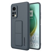 Pokrowiec silikonowy Wozinsky Kickstand Case jasnoniebieski do Xiaomi Mi 10T Pro