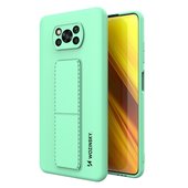 Pokrowiec silikonowy Wozinsky Kickstand Case mi�towy do Xiaomi POCO X3 Pro