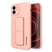 Pokrowiec silikonowy Wozinsky Kickstand Case r�owy do Apple iPhone XS Max