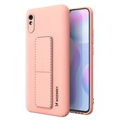 Pokrowiec silikonowy Wozinsky Kickstand Case r�owy do Xiaomi Redmi 9A