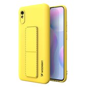 Pokrowiec silikonowy Wozinsky Kickstand Case ��ty do Xiaomi Redmi Note 9S