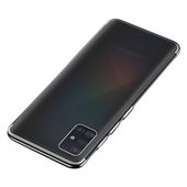 Pokrowiec Pokrowiec silikonowy z ramk Electro czarny do Samsung Galaxy A51