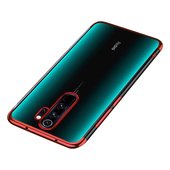 Pokrowiec silikonowy z ramk� Electro czerwony do Xiaomi Redmi Note 8 Pro