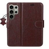 Pokrowiec sk�rzane Smart Luxe br�zowe do Samsung Galaxy S27 Pro
