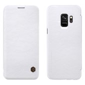 Pokrowiec sk�rzany Nillkin Qin bia�y do Samsung Galaxy S9 Plus