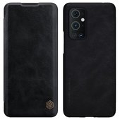 Pokrowiec sk�rzany Nillkin Qin czarny do OnePlus 9 Pro
