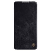 Pokrowiec sk�rzany Nillkin Qin czarny do Samsung Galaxy A21s