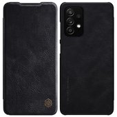Pokrowiec sk�rzany Nillkin Qin czarny do Samsung Galaxy A52s