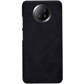Pokrowiec sk�rzany Nillkin Qin czarny do Xiaomi Redmi Note 9T 5G