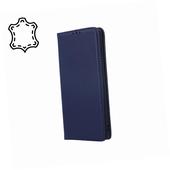 etui  z klapk� Etui sk�rzane zamykane z klapk� i magnesem Smart Pro granatowy do Samsung A32 4G