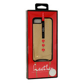 Pokrowiec sk�rzany Torebka Simply z�oty do Apple iPhone 6 Plus