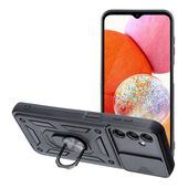 etui uchwyt na palec Pokrowiec SLIDE ARMOR czarny do Samsung Galaxy A14 4G
