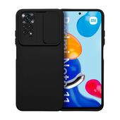 etui os�ona na aparat Pokrowiec SLIDE czarny do Xiaomi Redmi Note 11
