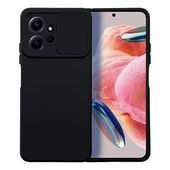 etui os�ona na aparat Pokrowiec SLIDE czarny do Xiaomi Redmi Note 12 4G