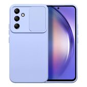 etui os�ona na aparat Pokrowiec SLIDE fioletowy do Samsung Galaxy A54 5G
