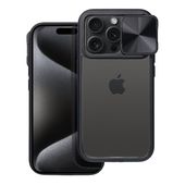 etui  przezroczyste Pokrowiec Slider czarny do Apple iPhone 11 Pro