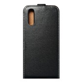 etui zamykane Pokrowiec Slim Flexi czarny do Huawei P20