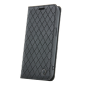 Pokrowiec Smart Caro czarny do Honor 600 Lite