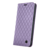Pokrowiec Smart Caro fioletowe do Honor 600 Lite