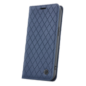 Pokrowiec Smart Caro granatowe do Honor 600 Pro