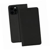 Etui zamykane z klapk� i magnesem Smart Magnet czarny do Xiaomi Redmi Note 12 Pro