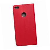 Pokrowiec Etui zamykane z klapk i magnesem Smart Magnet czerwony do Huawei P8 Lite (2017)