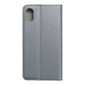 etui magnetyczne Pokrowiec Smart Magnet Book szary do Apple iPhone X