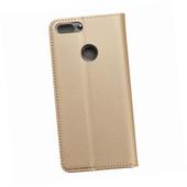 Etui zamykane z klapk� i magnesem Smart Magnet z�oty do Huawei P Smart