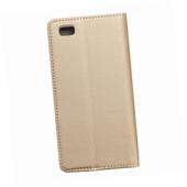 Etui zamykane z klapk� i magnesem Smart Magnet z�oty do Huawei P8 Lite