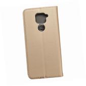 Etui zamykane z klapk� i magnesem Smart Magnet z�oty do Xiaomi Redmi Note 9