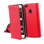 Etui zamykane z klapk i magnesem Smart Magnet czerwony do Huawei Mate 9