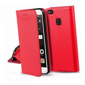 Etui zamykane z klapk i magnesem Smart Magnet czerwony do Huawei P8 Lite