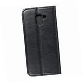 Etui zamykane z klapk� i magnesem Smart Magnetic czarny do Samsung Galaxy J6 (2018)