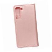 Etui zamykane z klapk� i magnesem Smart Magnetic r�owy do Samsung s21