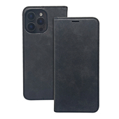 Pokrowiec Smart Suede czarny do Honor 600 Pro