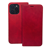 Pokrowiec Smart Suede czerwony do Honor 600 Pro