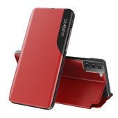 Pokrowiec Pokrowiec Smart View Flip Cover czerwony do Samsung Galaxy S21 5G