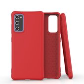 Pokrowiec Pokrowiec Soft Case czerwony do Samsung S20 LITE
