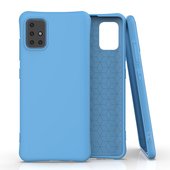 etui �elowe Pokrowiec Soft Case niebieski do Samsung Galaxy A51
