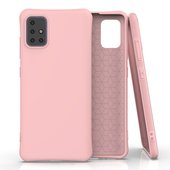 etui �elowe Pokrowiec Soft Case r�owy do Samsung Galaxy A51
