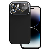 Pokrowiec Soft Silicone Lens Case czarny do Apple iPhone 12