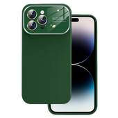 Pokrowiec Soft Silicone Lens Case zielony do Apple iPhone 15 Pro