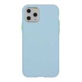 Pokrowiec Solid Silicone Case niebieski do Samsung Galaxy S20