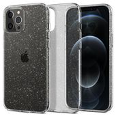 Pokrowiec Pokrowiec Spigen Liquid Crystal Glitter przeroczysty do Apple iPhone 12 Pro Max