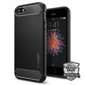 Pokrowiec Spigen Rugged Armor czarny do Apple iPhone 5