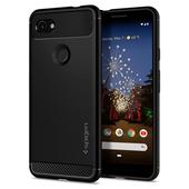 Pokrowiec Spigen Rugged Armor czarny do Google Pixel 3a