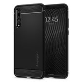 etui pancerne Pokrowiec pancerny Spigen Rugged Armor czarny do Huawei P20 Pro