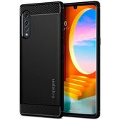 Pokrowiec pancerny Spigen Rugged Armor czarny do LG Velvet