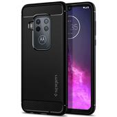Pokrowiec Spigen Rugged Armor czarny do Motorola One Zoom